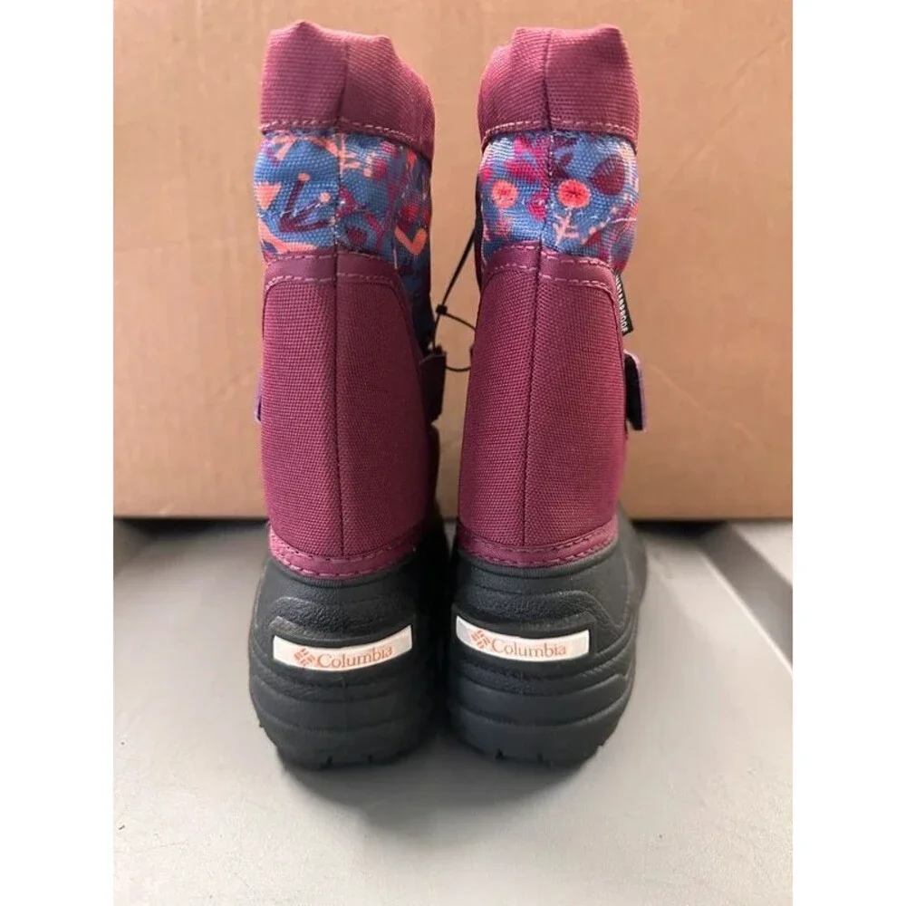 Columbia kids size 8 Waterproof Winter Snow Boots
